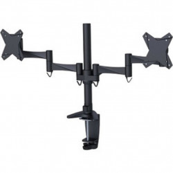 DESK MOUNT DUAL 10-27IN BLACK