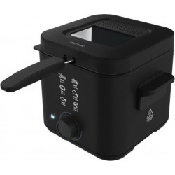 Cecotec Friteuse cecotec cleanfry infinity noir, capacité 1,5 l, jusqu'à 190º