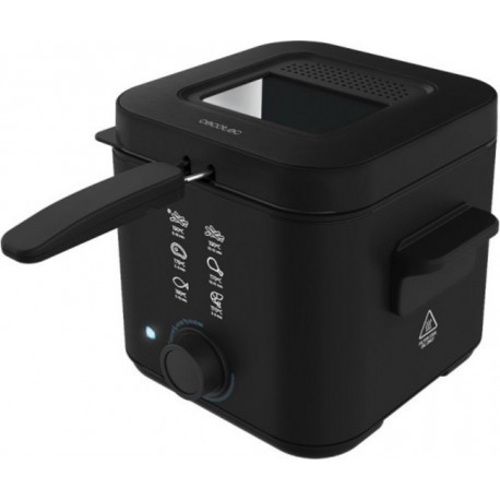 Cecotec Friteuse cecotec cleanfry infinity noir, capacité 1,5 l, jusqu'à 190º