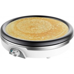 Crepière électrique cecotec crepstone xl inox acier, 1350 w, plaque amovible