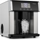 Klarstein eiszeit machine à glaçons 10 à 15kg /24h - 3 tailles de cubes - inox argenté