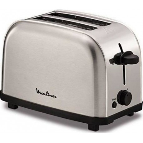 Moulinex Grille-pain 2 tranches 700 w acier inoxydable moulinex lt330d11