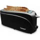 Techwood grille pain tgp506 2 longues fentes noir