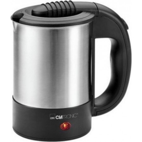 Clatronic Bouilloire de voyage clatronic wkr 3624 (argenté/noir)