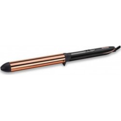 Babyliss Fer à boucler babyliss titanium brilliance waves c455e rose et noir FC-1-15729992