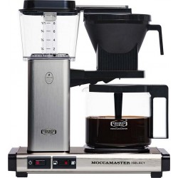MOCCAMASTER Cafetière filtre Polished Silver