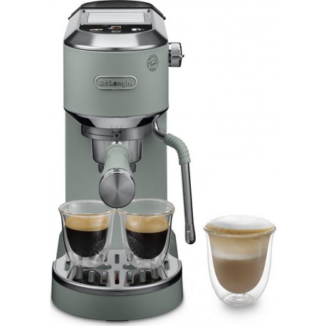 Delonghi Machine à expresso Dedica Duo EC890.GR - Vert