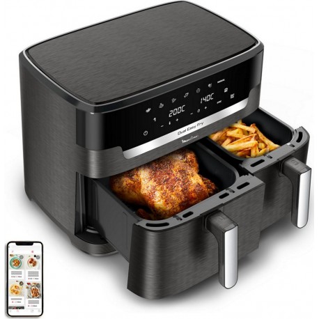 Moulinex Friteuse sans huile Easy fry Dual XXL 11L EZ942HF0