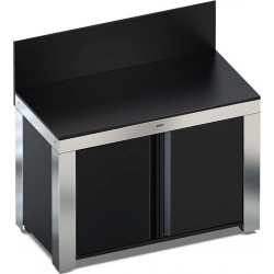 NC Chariot Plancha ENO Felix 2 portes pour plancha Inox/acier