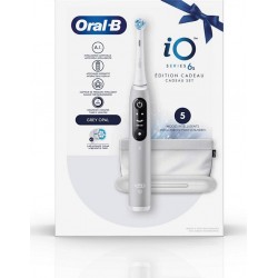 ORAL-B Brosse à dents électrique iO6s Series Gris Opal EDITION CADEAUX