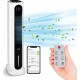 Klarstein Rafraîchisseur d'air Polar Tower Smart 85W - Blanc