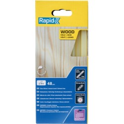 Rapid bâtons de colle bois, diamètre 12x190 mm, boîte de 48 pièces