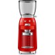 SMEG Moulin à café rouge Années 50 CGF11RDEU