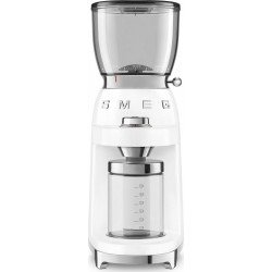 SMEG Moulin à café blanc Années 50 CGF11WHEU