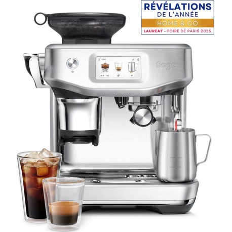 Sage Appliances Machine à expresso the Barista Touch Impress Cold SES882BSS