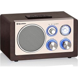 Roadstar Radio FM HRA1345NUSWD Radio Vintage Portable FM
