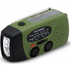 Metronic Radio FM Radio Joe dynamo d&-39 urgence à chargement