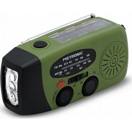 Metronic Radio FM Radio Joe dynamo d&-39 urgence à chargement