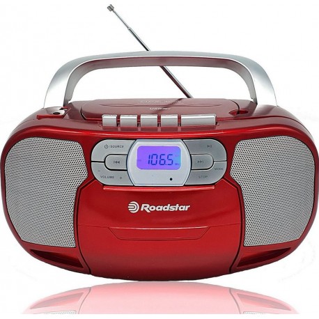 Roadstar Radio cassette RCR-4635UMPRD Radio CDCassette Portable