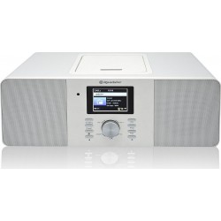 Roadstar Radio CD IR-540D+BTWH Micro-chaîne Radio Internet