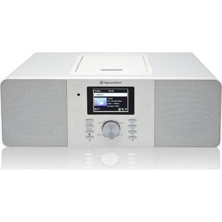 Roadstar Radio CD IR-540D+BTWH Micro-chaîne Radio Internet