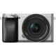 SONY Appareil photo Hybride Alpha 6100A silver kit E 16-50 PZ OSS II