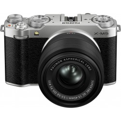 Fujifilm Appareil photo Hybride Kit X-M5 Silver + XC15-45mm