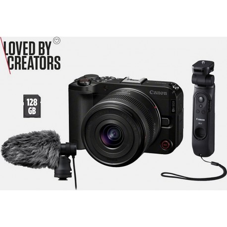 Canon Appareil photo Hybride KIT EOS R50 V Création de contenu