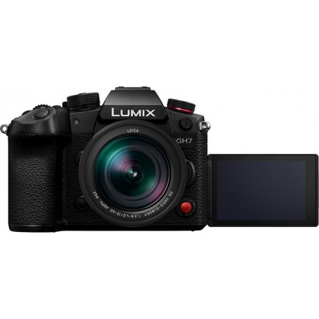 Panasonic Appareil photo Hybride GH7 noir +12-60mm Leica