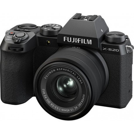 Fujifilm Appareil photo Hybride X-S20 NOIR + 15-45mm