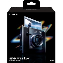 Fujifilm Appareil photo Instantané INSTAX WIDE EVO BLACK