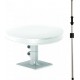 Antarion Antenne extérieure Antenne Tnt Omniproplus 38db + Mat Trav