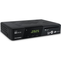 Metronic Décodeur satellite Décodeur satellite UHD 4K pour FRANSAT