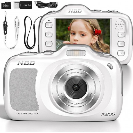 NBD Appareil photo Hybride TECHPRO-K200-Silver